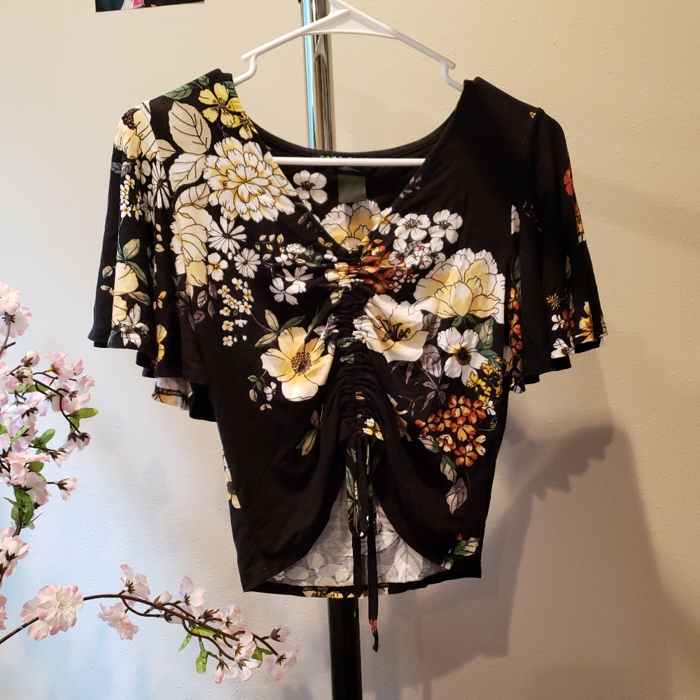 Floral Crop Top
